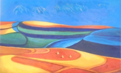 《土地》 150*90厘米  原